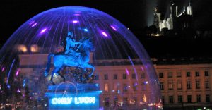 statue équestre de Louis XIV place Bellecour